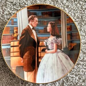 "A Declaration of Love" Plate Gone with the Wind Series W.L. George